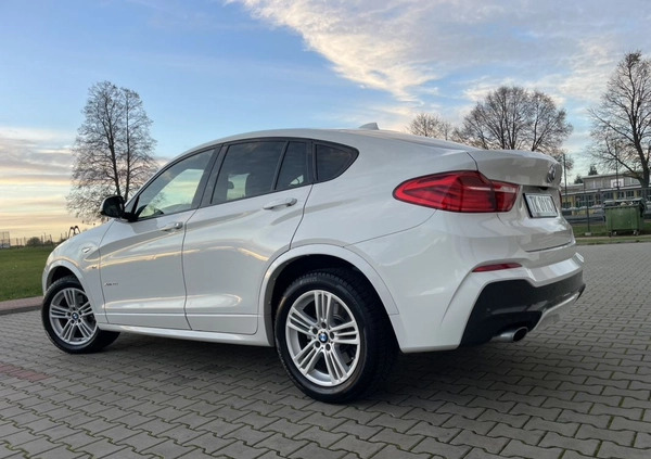 BMW X4 cena 104400 przebieg: 164545, rok produkcji 2015 z Kielce małe 562